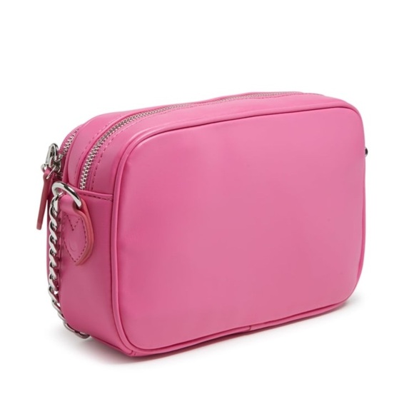 New GUESS Women's Pink Cassie Quilted Crossbody - Picture 3 of 9